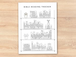 Bible Bookshelf Coloring Printable Reading Tracker | Bible Study Journal Page | Bible Checklist | Books of the Bible Reading Tracker - Etsy