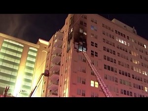 Fire tears through Atlantic City high rise condos early Wednesday
