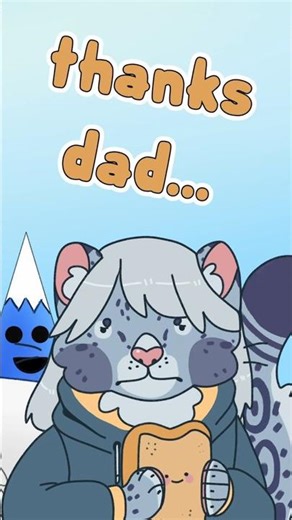 thanks dad... #vtuber #furry #toastyshorts