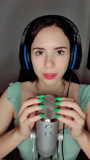 #asmr tapping no blue yeti • canal YTB Brubs ASMR 💖