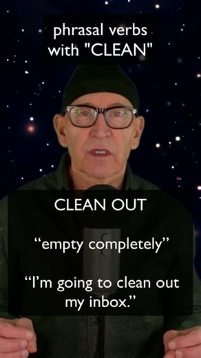 CLEAN phrasal verbs for fun and fluency!