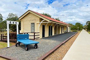 Historic Esk Railway Station Brisbane Valley Rail Trail | Must Do Brisbane