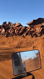 BHP'S RUNAWAY TRAIN🚆🚆 Check out the scene from BHP's derailed train!😮 The train, full with iron ore, was deliberately derailed by BHP after it travelled for more than 90 kilometres without a driver in WA's Pilbara. The train, made up of 4 locomotives and 268 wagons, was travelling from Newman to Port Hedland at 4:40am on Monday, when the driver hopped out to inspect a wagon near Turner siding. But the train took off from the siding before the driver could get back on board. | ABC Pilbara
