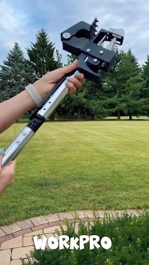 Say goodbye to weeds the easy way! 🌱The WORKPRO Stand-Up Weed Puller.#workprotools
