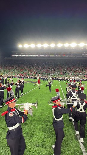 Double Script Ohio Performance at Notre Dame Stadium