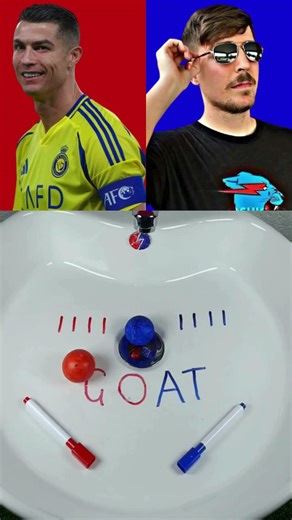 Cristiano Ronaldo vs MrBeast🧐 #football#mrbeast #viralshorts #goat