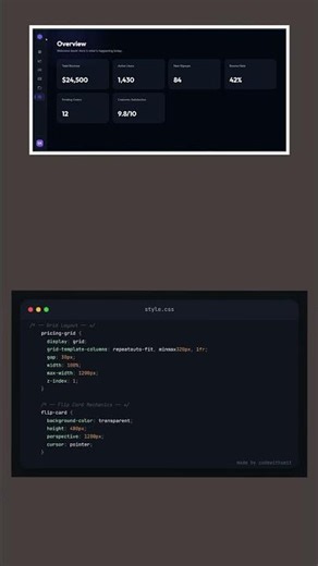 How to Make This Animated Sidebar Menu Drawer ⚡ ✨ 🎨