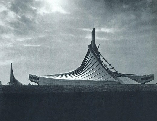 The National Gymnasium for Tokyo Olympics 1964 by Kenzo Tange