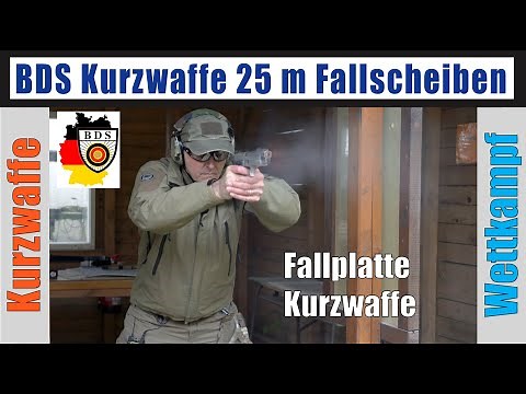 BDS handgun falling disc 25 m - presentation KW discipline