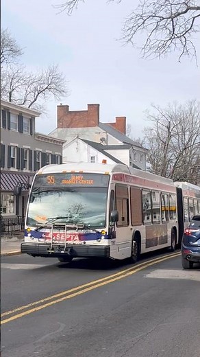 Septa bus route 55 Heads to Onley Transportation Center With a 2013 nova bus LFS Artitc