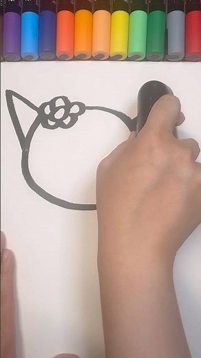 Drawing Sprunki with Posca markers. #art #drawing #posca #sprunki