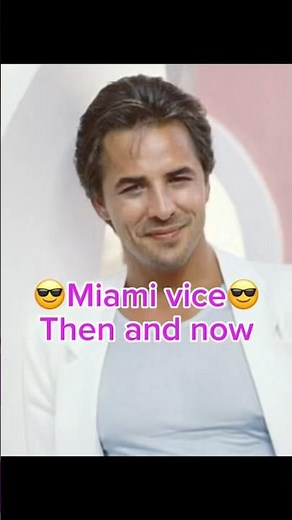 Miami vice then and now