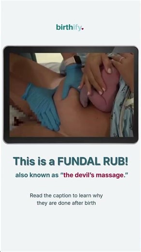 What is a Fundal Rub? Postpartum Recovery & Uterine Massage Explained