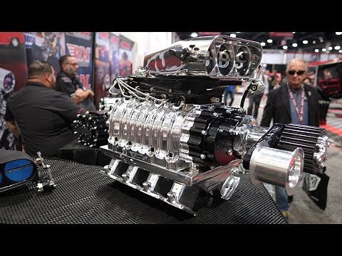 Blower Drive Service (BDS) Supercharger Booth At SEMA 2017