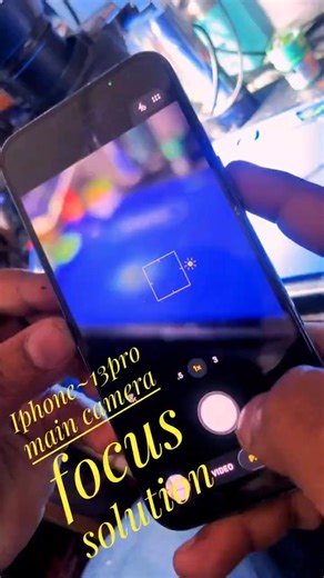 iphone 13 pro main camera focus fault repair