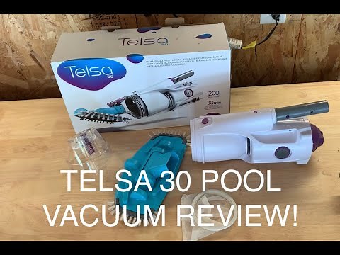 Pool Vacuum.. Telsa 30 With Underwater Footage!