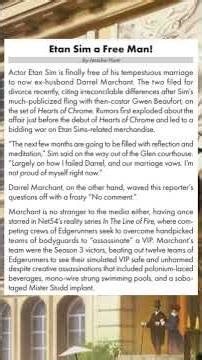 Cyberpunk RED Etan Sim a Free Man (Screamsheet article)