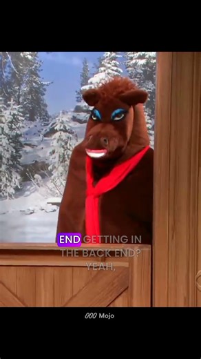 Mila Kunis vs. a fake horse! #shorts