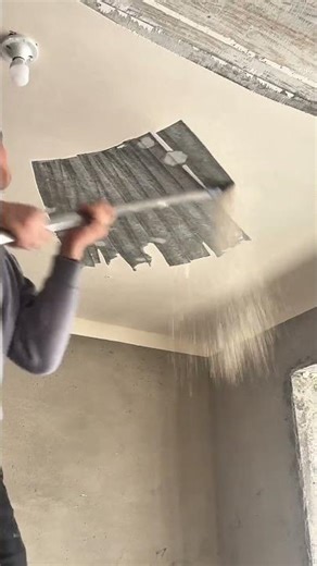 Effortless Drywall Ceiling Sanding with Long-Reach Pole Sander