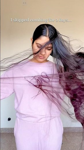 Why Your Hair Gets Tangled Daily And How to Fix It | Detangle Hair #shorts #haircare #hairfall