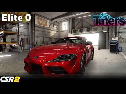 CSR2 Toyota GR Supra | Best Tune & Shift Pattern | Elite Level 0 Setup