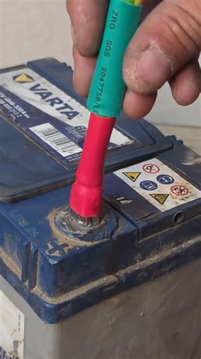 7.9K views · 17 reactions | Quick battery wire fix trick | Science Room | Facebook