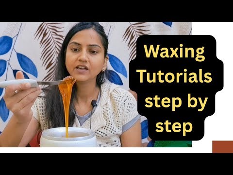 Perfect waxing in less time l waxing tutorial l Beautician Course
