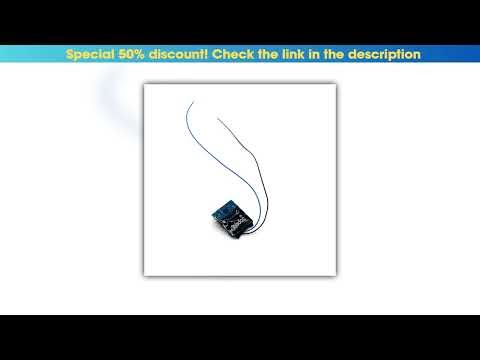 Hands-on Dcc Mobile Loco Decoder for with interface of Plux22 of 6 Functions 870016 Stay Alive Keep