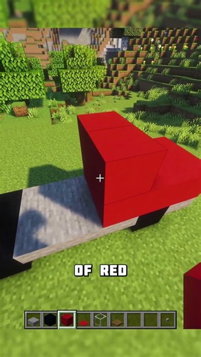 How to build truck in minecraft #shorts