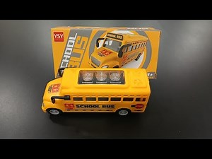 Unboxing Electric School Bus Toy | Realistic Details & ASMR Sounds for Adults