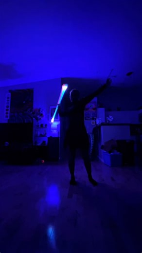 17 reactions · 4 comments | My favourite prop to vibe with ✨殺 Prop: 90CM Spectrum LED Double Staffs from @neoflowart  | Kristyn Kelli | Facebook
