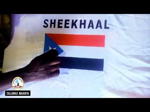 HEES CUSUB & CALANKA BEESHA SHEEKHAAL FLAG