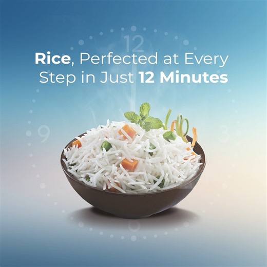 8.3K views · 119 reactions | Fluffy rice in just 12 minutes? Yes, please! With Haier Microwave, you can cook perfectly fluffy rice faster and easier than ever. Say goodbye to the wait and enjoy delicious results every time! #Haier #HaierMicrowave #MoreCreation #MorePossibilities | Haier | Facebook