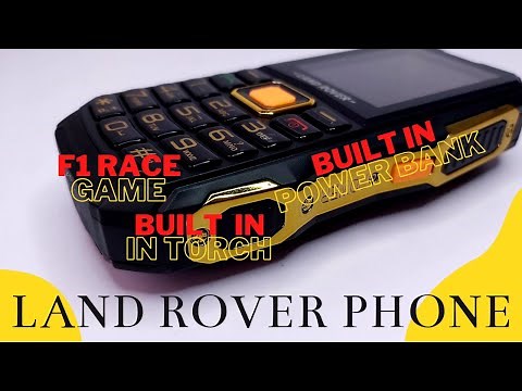 Land Rover Dual Sim Phone Unboxing/Review + Built In Power Bank Test