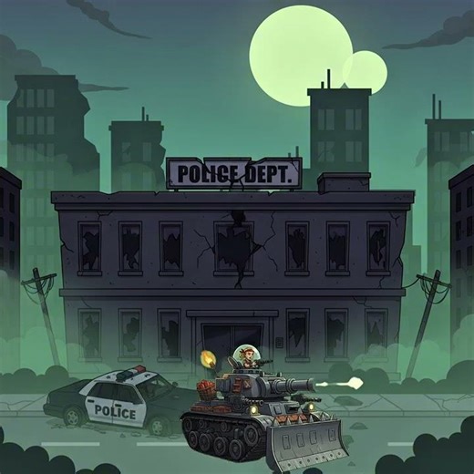 tanks vs giants zombie #shortvideo