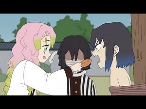 Give Inosuke something to eat - Demon Slayer : Kimetsu no Yaiba