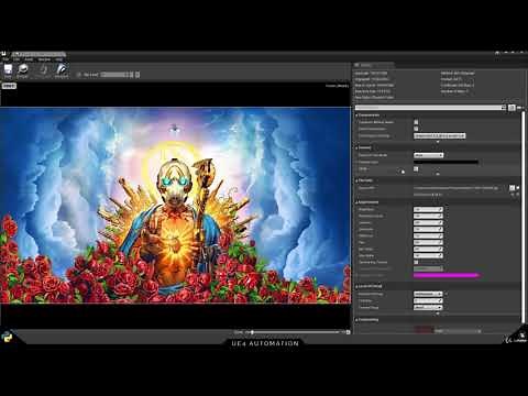 Unreal Engine Automation - Automated Python Texture Parameter Setter