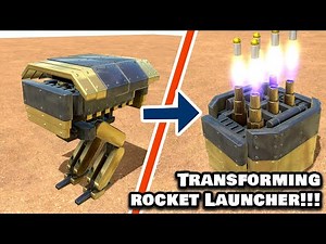 Transforming warbot rocket launcher - Age of Warbots (Battle Simulator)