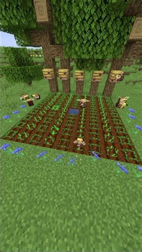 The MOST EFFICIENT Farm in Minecraft! #minecraft