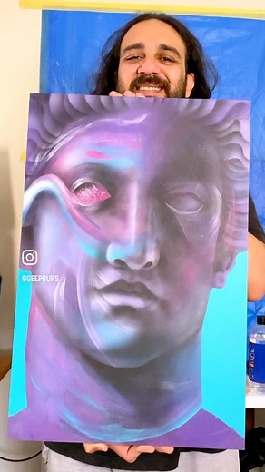 I had just begun learning free hand airbrushing here😄 hope you like this one! #Acrylic #acrylicpaintpouring #abstractart #acrylicpour #fluidart #painting #anxietyrelief #hiddenpictures #acrylicblooms #acrylicsontile #acrylicpaint #art #artistsoninstagram #fluidpainting #fluidartwork #geepours #pouring #pouringart #art #pouringpaint #fluidart #acrylicpouring #acrylicpainting #painting #acrylic #abstractart #pouringmedium #artist | Gee Pours