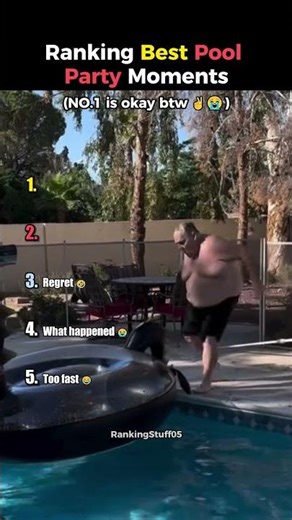 Ranking Best Pool Party Moments 😭