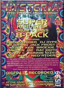 Various - Hysteria - Ear Blaster 9 (Super Hardstep Drum & Bass 8 Pack)