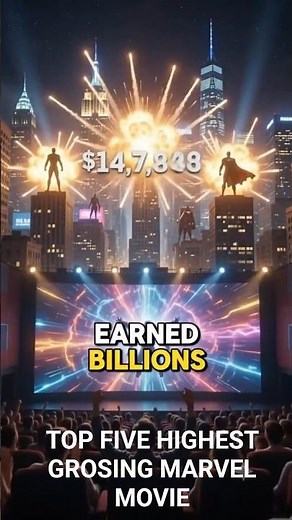 Top 5 Highest Grossing Marvel Movies Ever 💰 #1 Made History!