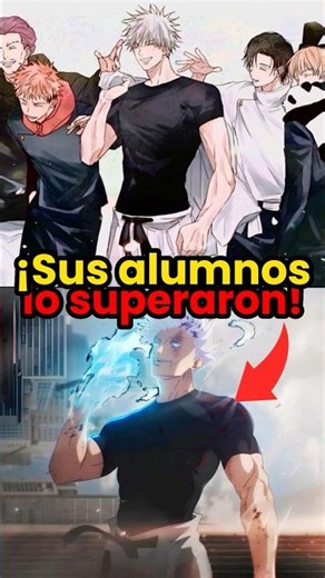¡Sus alumnos los superaron! | Jujutsu Kaisen | Gojo | Itadori | Yuta | #jujutsukaisen