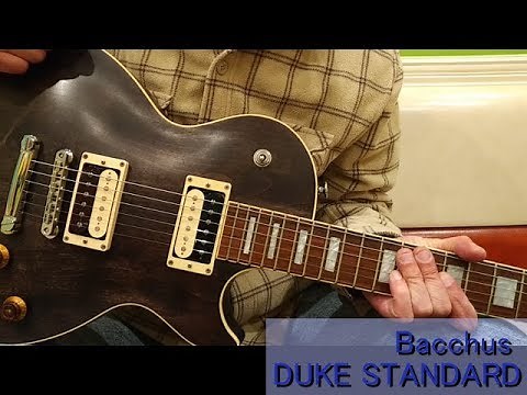 Fテレ Bacchus Duke Standard バッカスのエレキギター。高級家具のような雰囲気です！ #baccus #duke #エレキギター