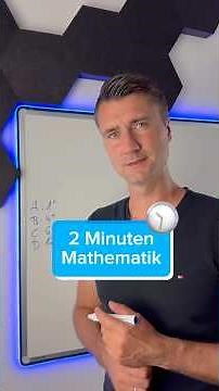 Follow me for more exciting math content 🧮 #MatheMitNick 👨🏻‍🏫