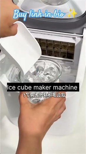 😍Portable Ice Maker in Action! 🧊 Makes Ice in Minutes ❄️ #icemakermachine #gadgetsgrove