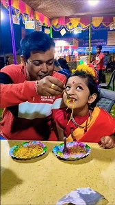 আমি আদরের কন্যা তাই স্নান করে চাওমিন খেয়ে কেক কেটে আমরা কোথায় যাই 🥰🥰🥰 #manojbin