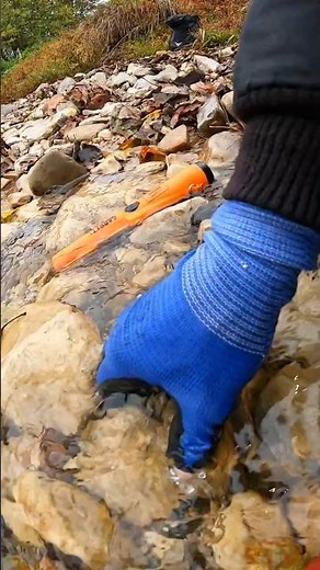 I Found a Precious Jewel in the River! An unexpected treasure! #metaldetecting #viralshorts