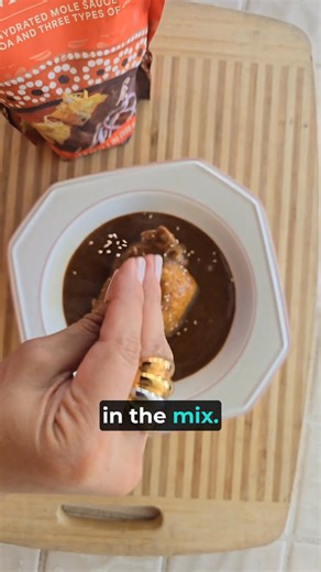 244K views · 1.2K reactions |  Our rich, authentic mole is crafted with 3 Mexican chiles, native cacao, sesame, and even tortilla—just like abuela made it. ✨ Bold. Complex. 100% Hecho en México.  Order yours today and taste the tradition. | La Monjita | Facebook